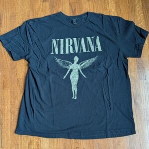 Nirvana | In Utero 1993 Band Tour Tee | XL
